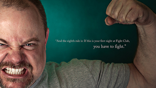 怒れるオッサン