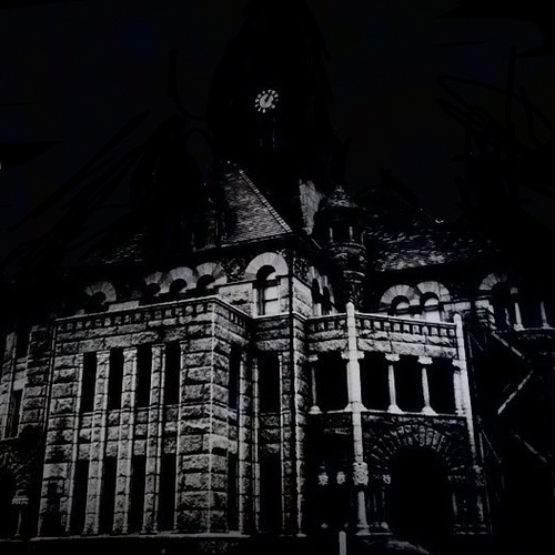 不穏な感じのする建物