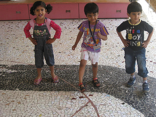 保育所の子供たち